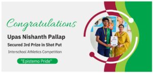 Upas Nishanth Pallap of Grade 8