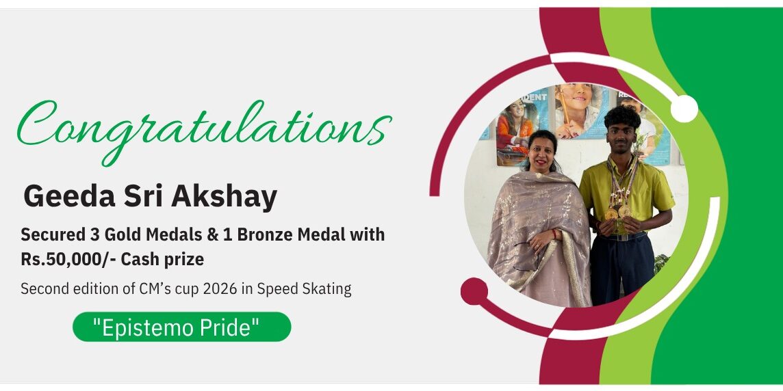 Geeda Sri Akshay of Grade 11